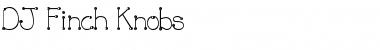 Download DJ Finch Knobs Font Download DJ Finch Knobs Font
