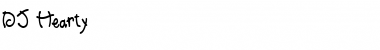 Download DJ Hearty Font Download DJ Hearty Font