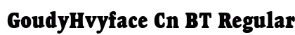GoudyHvyface Cn BT Regular