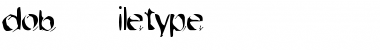 Download dob Font Download dob Font