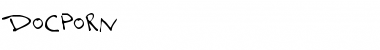 Download Docporn Font Download Docporn Font