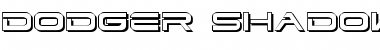 Download Dodger Shadow Font Download Dodger Shadow Font