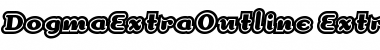 Download DogmaExtraOutline Font Download DogmaExtraOutline Font