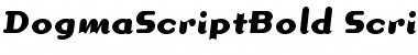 Download DogmaScriptBold Font