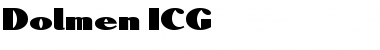 Download Dolmen ICG Regular Font