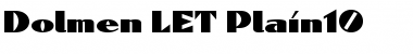 Download Dolmen LET Font Download Dolmen LET Font