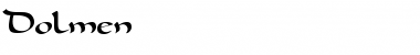 Download Dolmen Font Download Dolmen Font