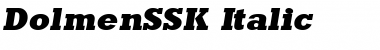 Download DolmenSSK Font Download DolmenSSK Font