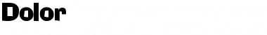 Download Dolor Font Download Dolor Font