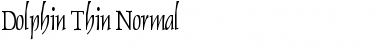 Download Dolphin Thin Font