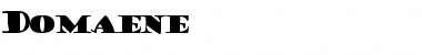 Download Domaene Font Download Domaene Font