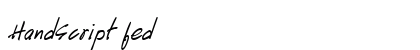 HandScript fed preview