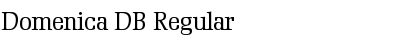 Download Domenica DB Font Download Domenica DB Font