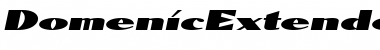 Download DomenicExtended Font Download DomenicExtended Font