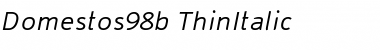 Download Domestos98b Font