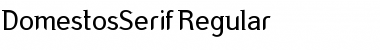 Download DomestosSerif Font