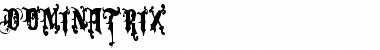 Download Dominatrix Font Download Dominatrix Font
