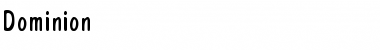 Download Dominion Font Download Dominion Font