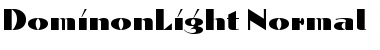 Download DominonLight Font Download DominonLight Font