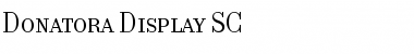 Download Donatora Display SC Font