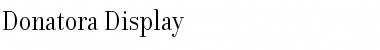 Download Donatora Display Font