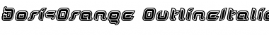 Download DorisOrange Font