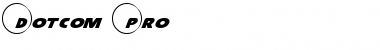Download Dot.com Pro Font