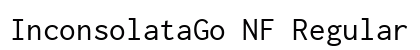 InconsolataGo NF Regular preview