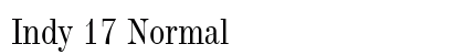 Indy 17 Normal preview