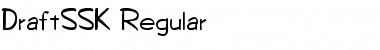Download DraftSSK Font