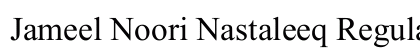 Jameel Noori Nastaleeq Regular Font Jameel Noori Nastaleeq Regular Font Preview