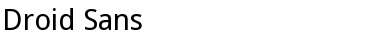 Download Droid Sans Font