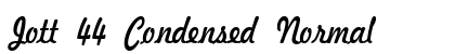 Jott 44 Condensed Normal Preview