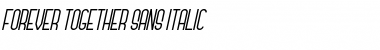 Download Forever Together Sans Font
