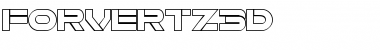 Download Forvertz 3D Font