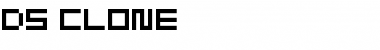 Download DS Clone Font