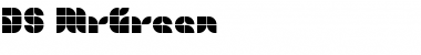 Download DS MrGreen Font