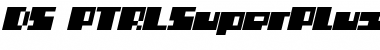 Download DS PTRLSuperPlus Font