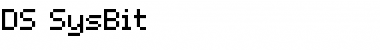 Download DS SysBit Font