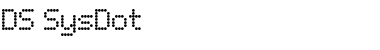 Download DS SysDot Font