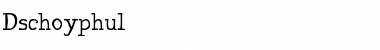 Download Dschoyphul Font
