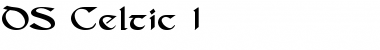 Download DS_Celtic-1 Font
