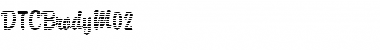 Download DTCBrodyM02 Font