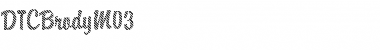 Download DTCBrodyM03 Font