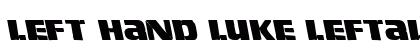 Left Hand Luke Leftalic Italic preview