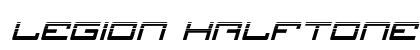 Legion Halftone Italic Italic preview