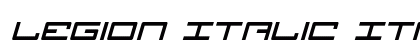 Legion Italic Italic preview