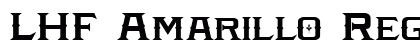 LHF Amarillo Regular Font LHF Amarillo Regular Font Preview