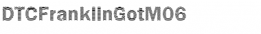 Download DTCFranklinGotM06 Font