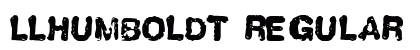 LLHumboldt Regular preview